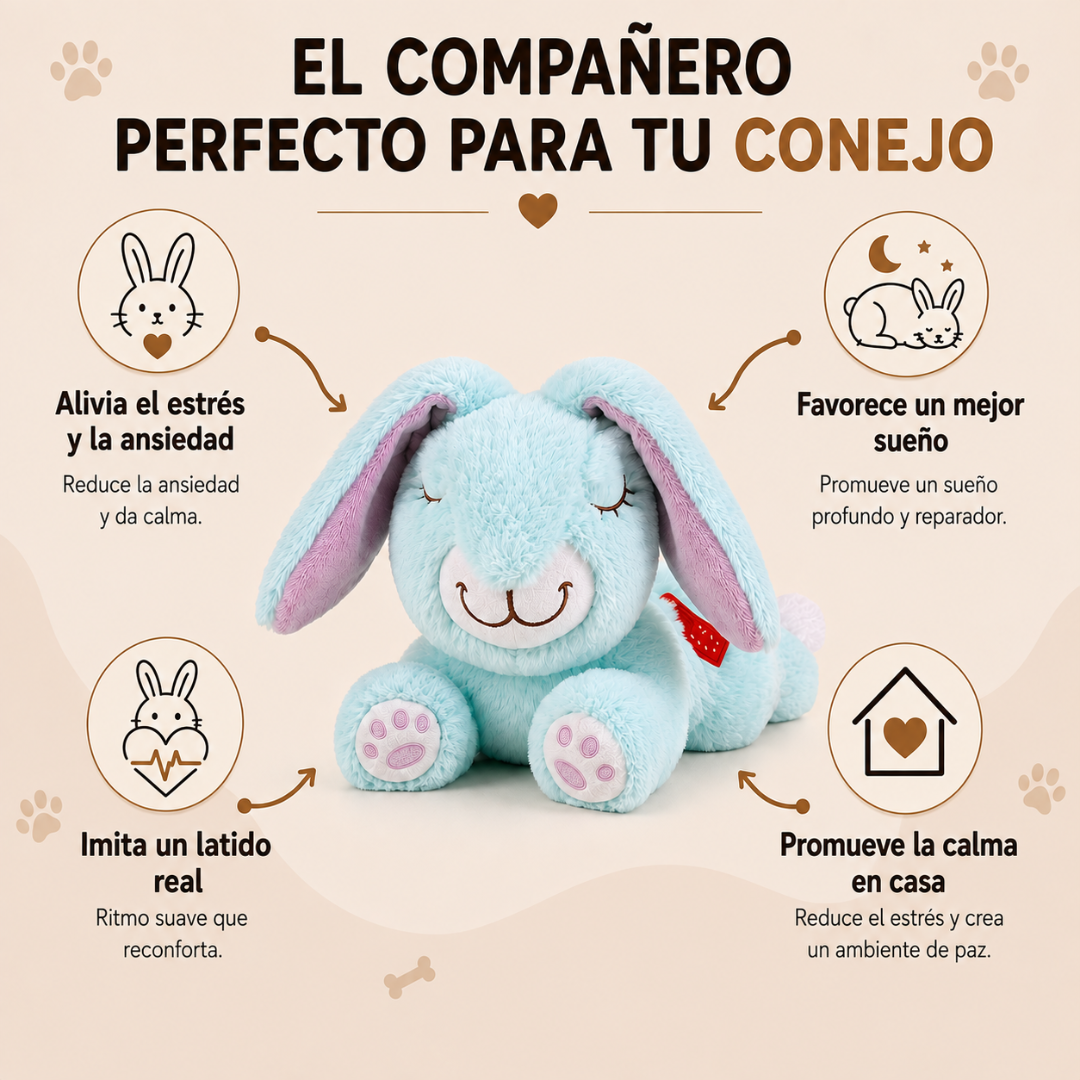 Peluche Calmante para Conejos