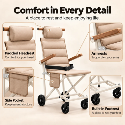 Bring Mom Along – Foldable Comfort Chair