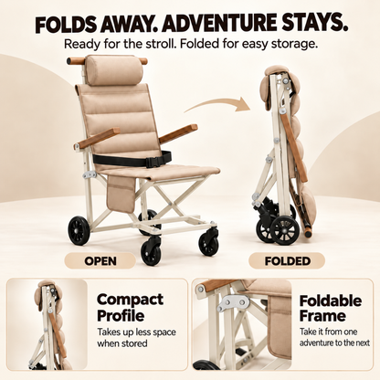 Bring Mom Along – Foldable Comfort Chair