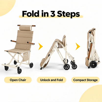 Bring Mom Along – Foldable Comfort Chair